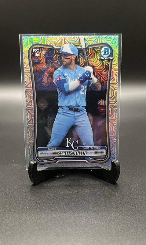 2026 Bowman #66 Carter Jensen Chrome Mojo Refractors