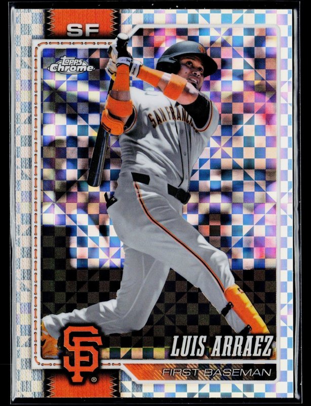 2026 Topps Chrome #168 Luis Arraez X-Fractors