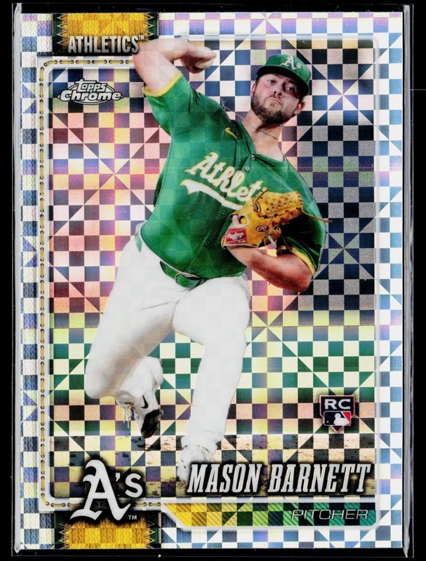 2026 Topps Chrome #22 Mason Barnett X-Fractors