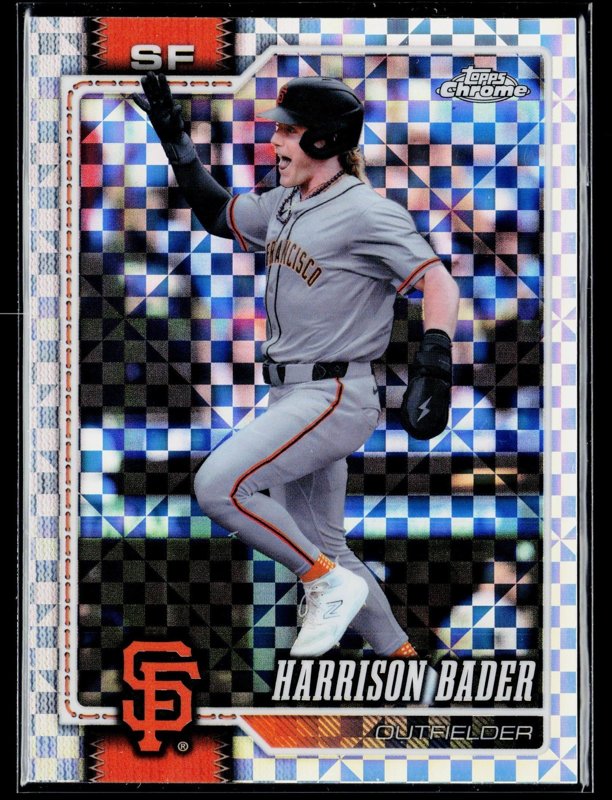 2026 Topps Chrome #219 Harrison Bader X-Fractors