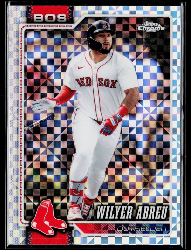 2026 Topps Chrome #165 Wilyer Abreu X-Fractors