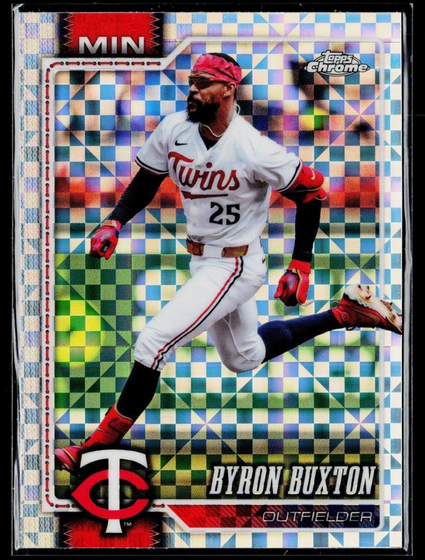 2026 Topps Chrome #173 Byron Buxton X-Fractors