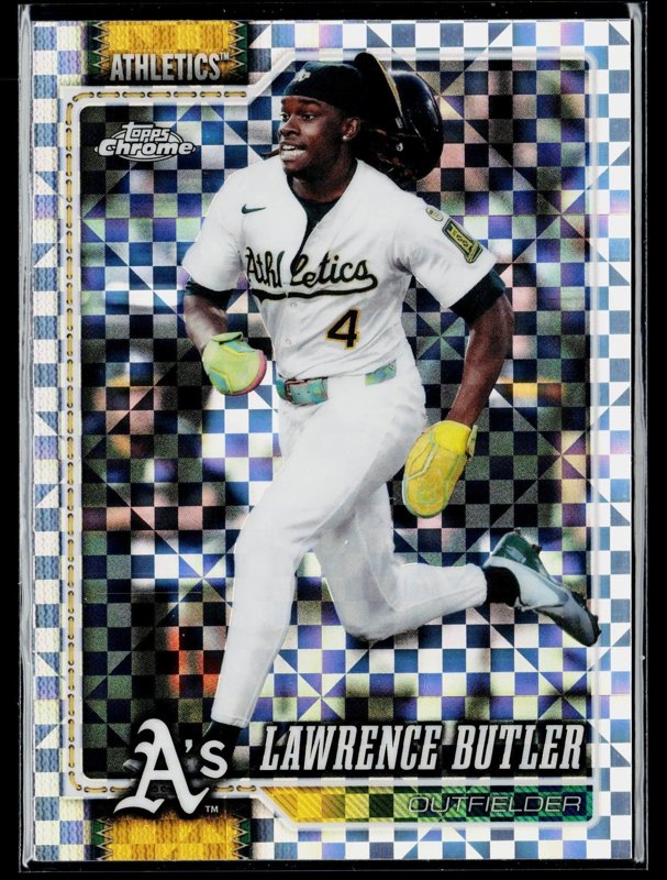 2026 Topps Chrome #223 Lawrence Butler X-Fractors