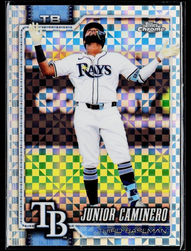 2026 Topps Chrome #130 Junior Caminero X-Fractors