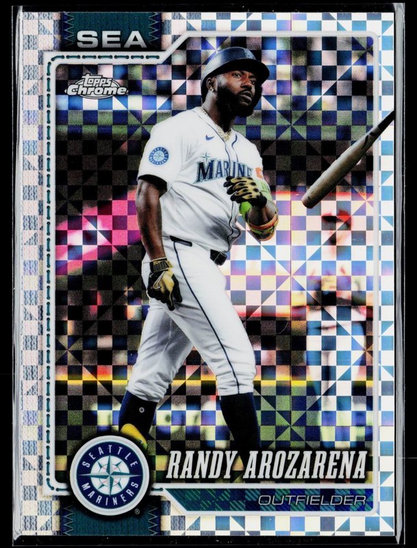 2026 Topps Chrome #146 Randy Arozarena X-Fractors