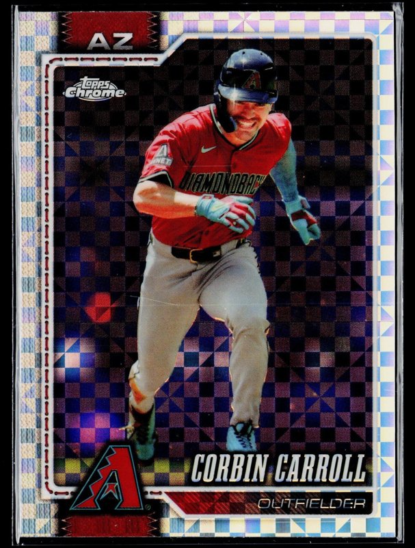 2026 Topps Chrome #83 Corbin Carroll X-Fractors