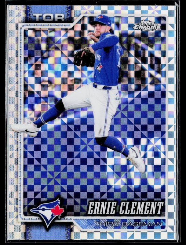 2026 Topps Chrome #106 Ernie Clement X-Fractors