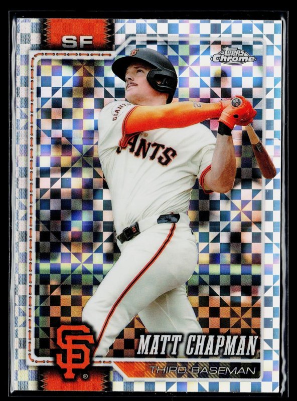 2026 Topps Chrome #193 Matt Chapman X-Fractors