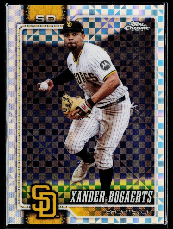 2026 Topps Chrome #155 Xander Bogaerts X-Fractors