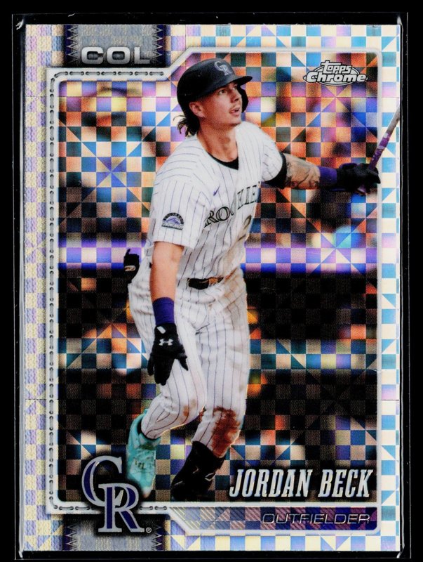 2026 Topps Chrome #226 Jordan Beck X-Fractors