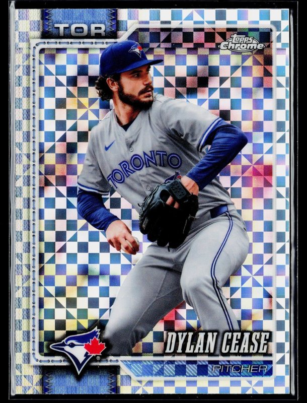 2026 Topps Chrome #208 Dylan Cease X-Fractors