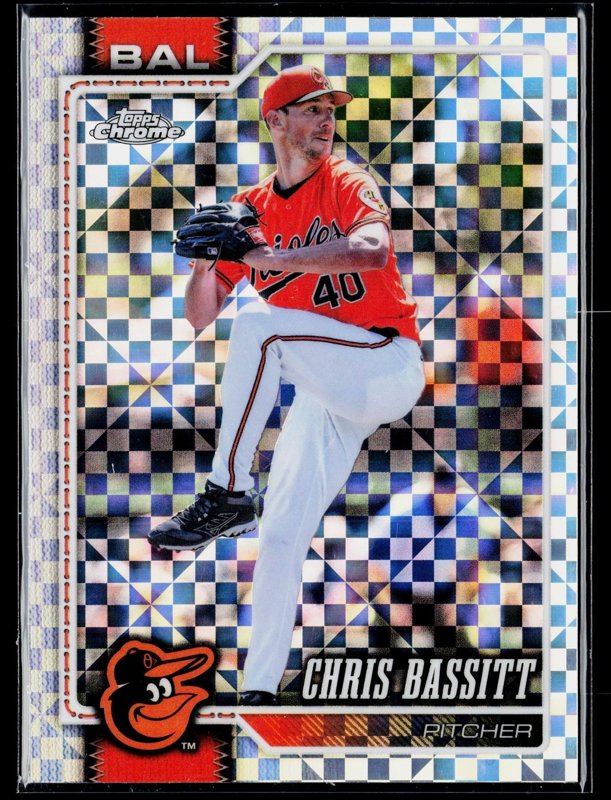 2026 Topps Chrome #42 Chris Bassitt X-Fractors