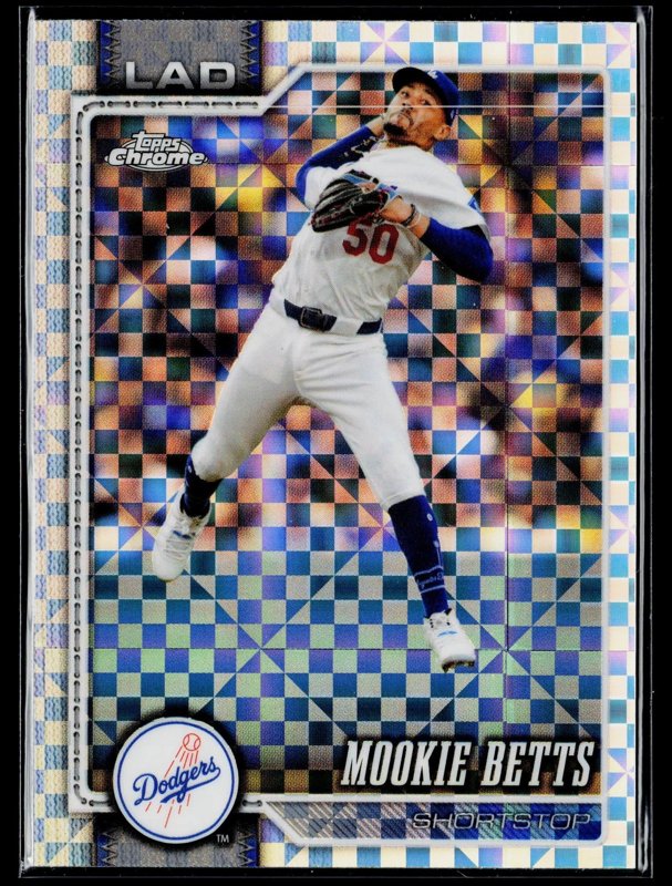 2026 Topps Chrome #268 Mookie Betts X-Fractors