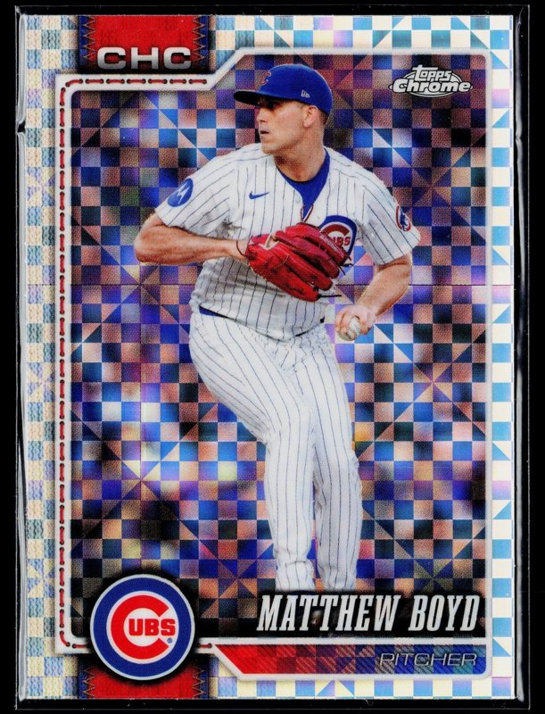 2026 Topps Chrome #256 Matthew Boyd X-Fractors