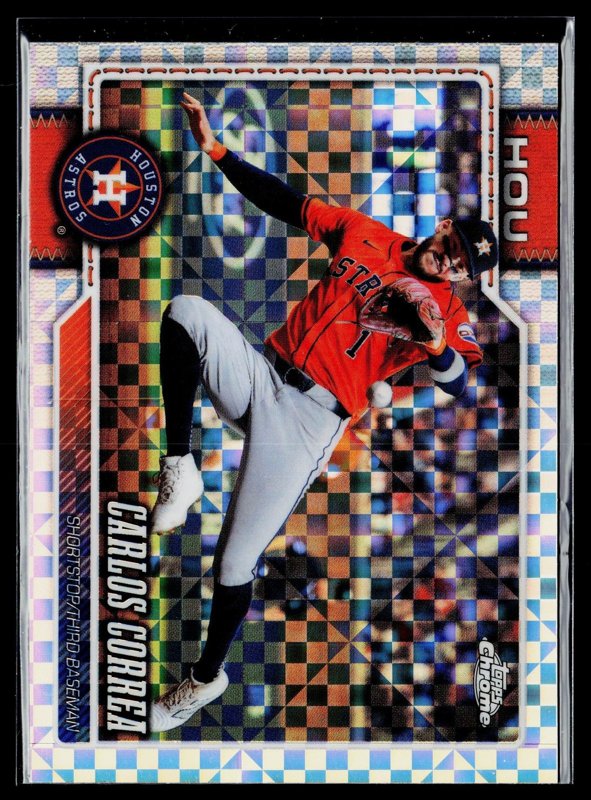 2026 Topps Chrome #47 Carlos Correa X-Fractors