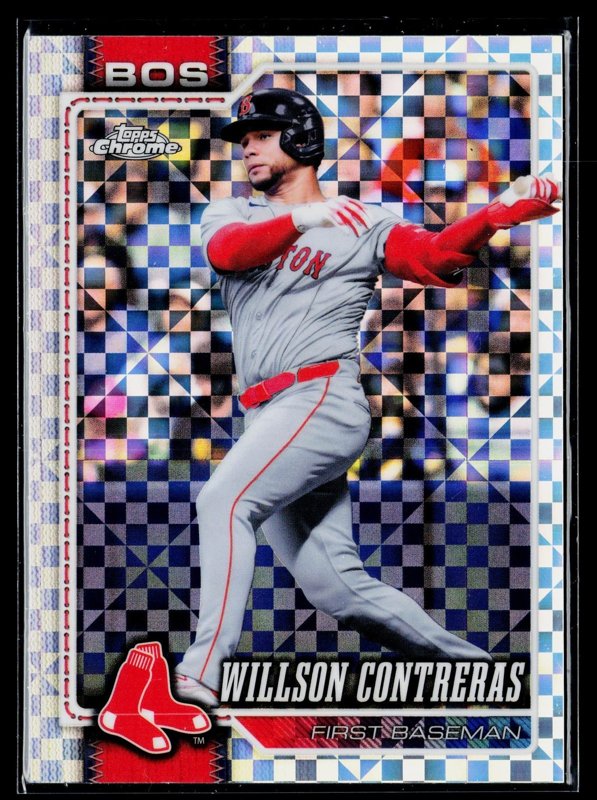 2026 Topps Chrome #280 Willson Contreras X-Fractors