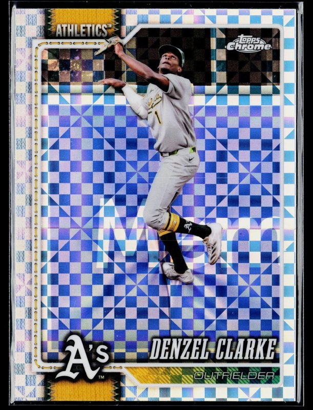 2026 Topps Chrome #246 Denzel Clarke X-Fractors