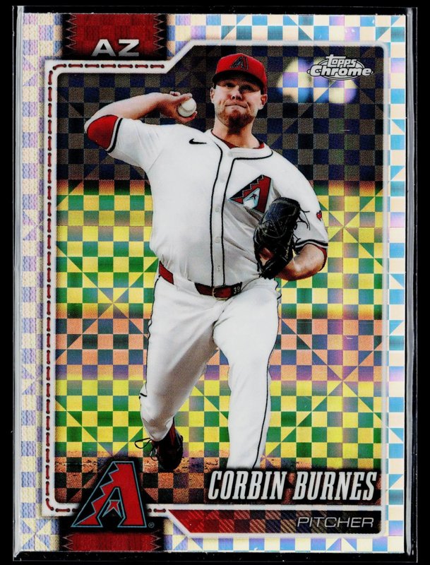 2026 Topps Chrome #237 Corbin Burnes X-Fractors