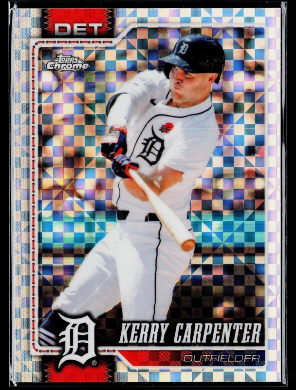 2026 Topps Chrome #230 Kerry Carpenter X-Fractors