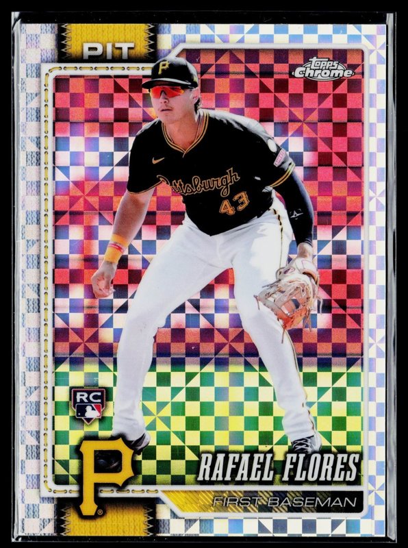 2026 Topps Chrome #185 Rafael Flores X-Fractors