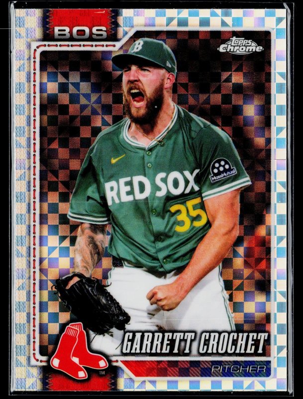 2026 Topps Chrome #300 Garrett Crochet X-Fractors