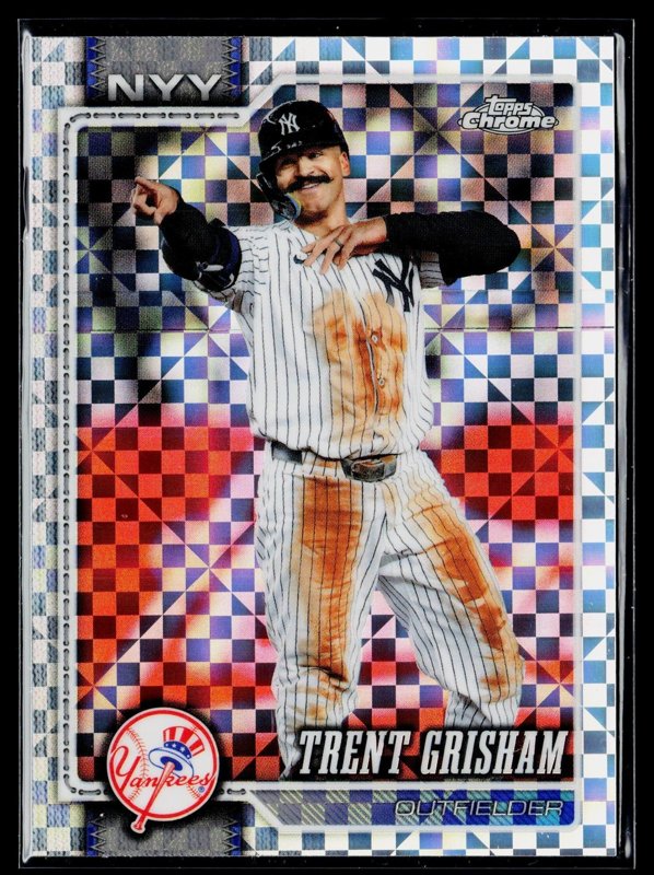 2026 Topps Chrome #79 Trent Grisham X-Fractors