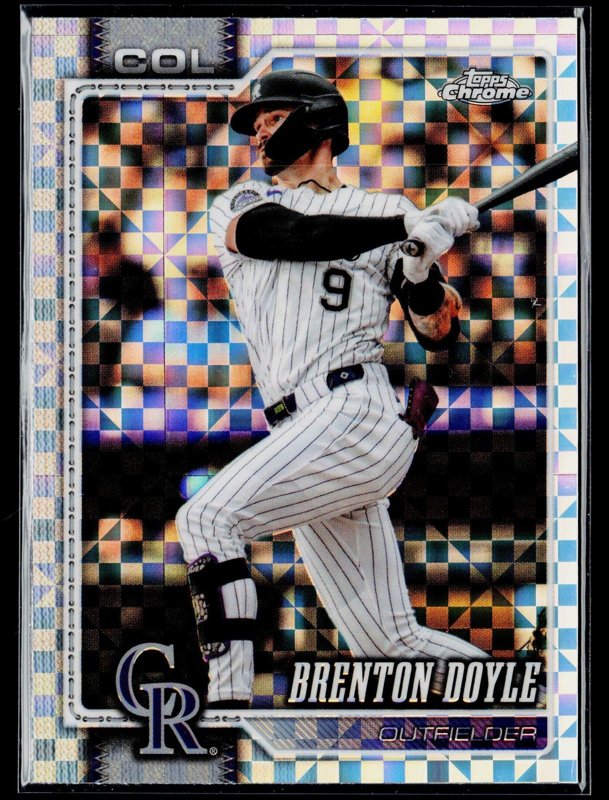 2026 Topps Chrome #125 Brenton Doyle X-Fractors