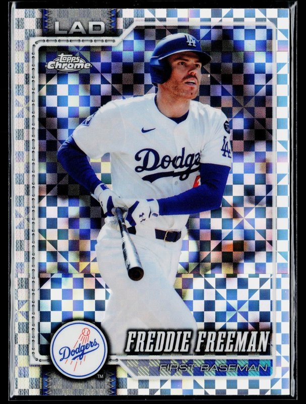 2026 Topps Chrome #159 Freddie Freeman X-Fractors