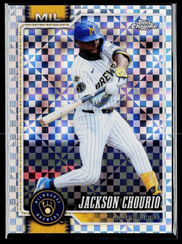 2026 Topps Chrome #51 Jackson Chourio X-Fractors