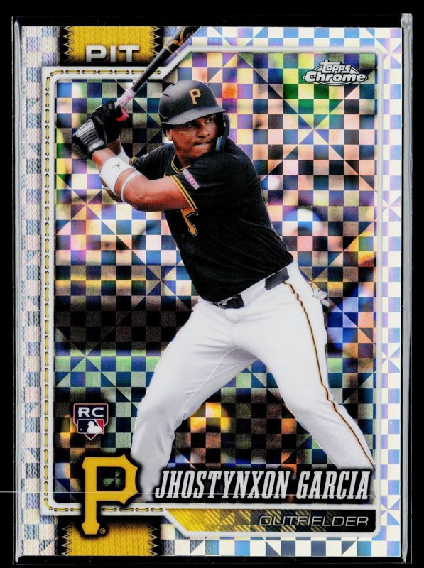 2026 Topps Chrome #70 Jhostynxon Garcia X-Fractors