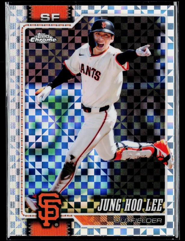 2026 Topps Chrome #188 Jung Hoo Lee X-Fractors