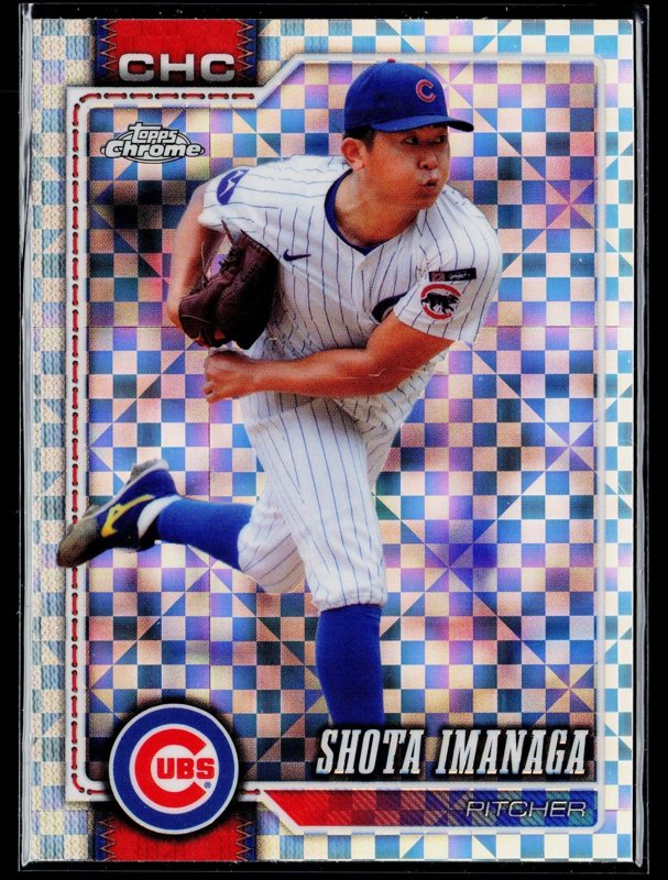 2026 Topps Chrome #161 Shota Imanaga X-Fractors
