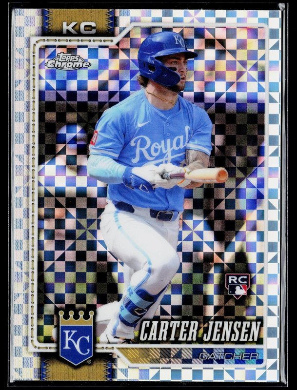 2026 Topps Chrome #39 Carter Jensen X-Fractors