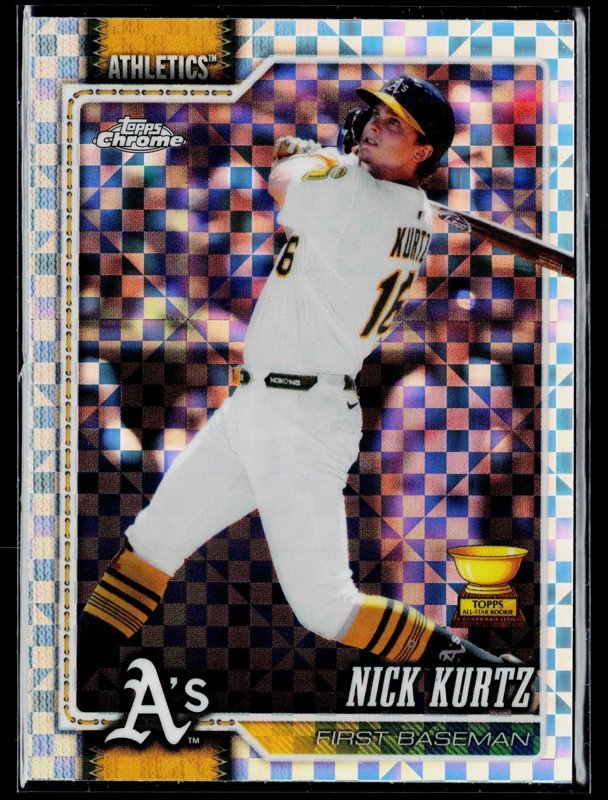 2026 Topps Chrome #250 Nick Kurtz X-Fractors