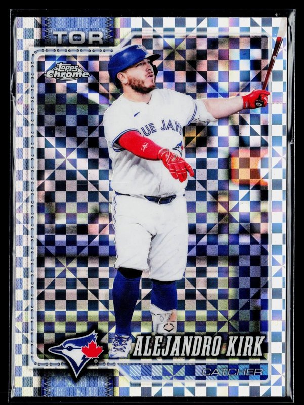2026 Topps Chrome #105 Alejandro Kirk X-Fractors