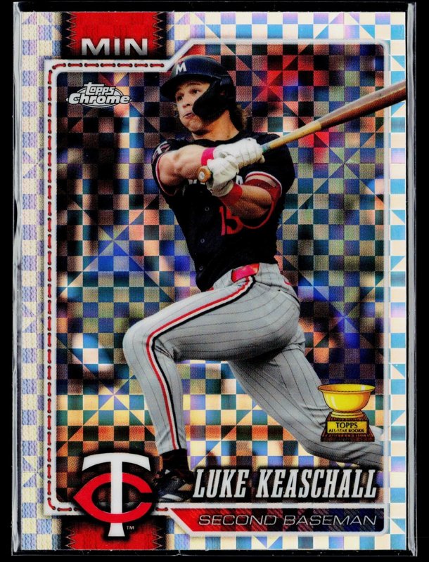 2026 Topps Chrome #220 Luke Keaschall X-Fractors