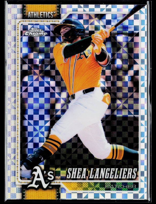 2026 Topps Chrome #273 Shea Langeliers X-Fractors
