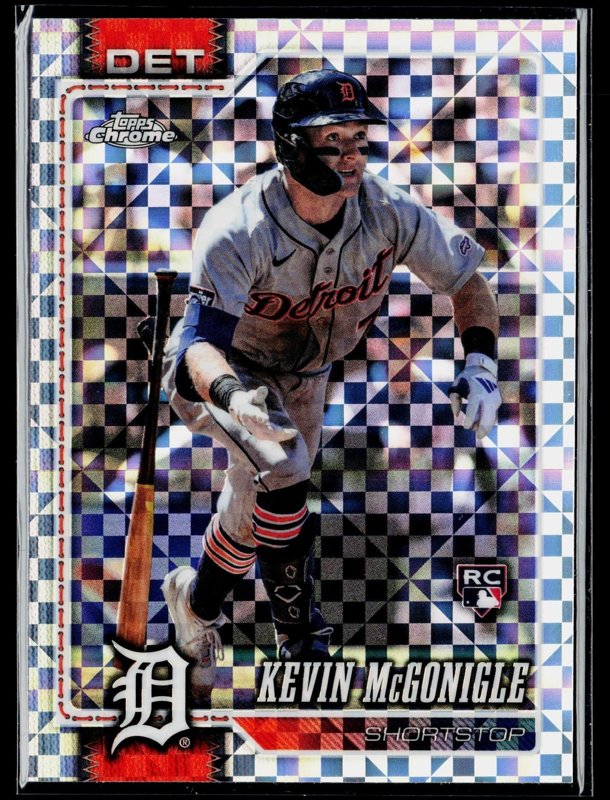2026 Topps Chrome #16 Kevin McGonigle X-Fractors