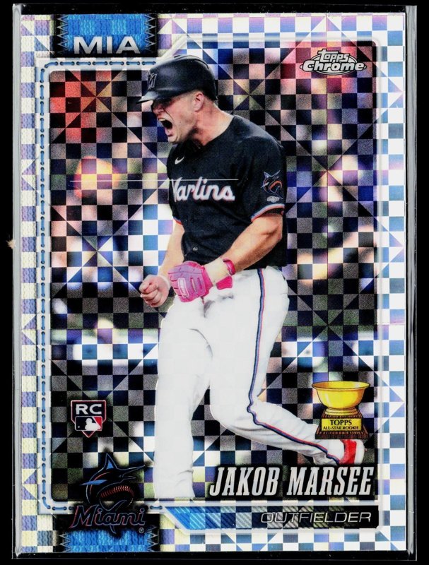 2026 Topps Chrome #261 Jakob Marsee X-Fractors