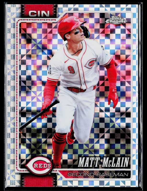 2026 Topps Chrome #69 Matt McLain X-Fractors