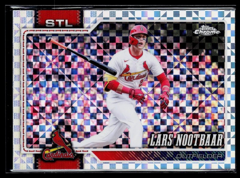 2026 Topps Chrome #292 Lars Nootbaar X-Fractors