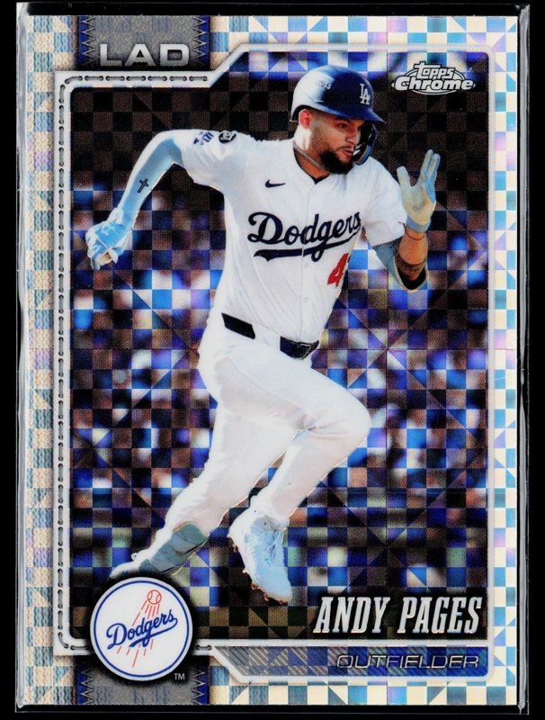 2026 Topps Chrome #10 Andy Pages X-Fractors