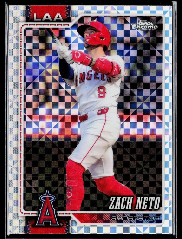 2026 Topps Chrome #77 Zach Neto X-Fractors
