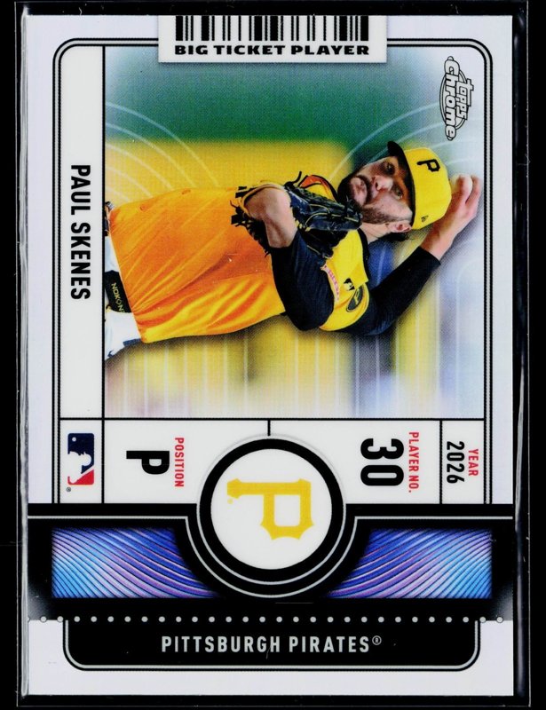 2026 Topps #BTP-14 Paul Skenes Big Ticket Players