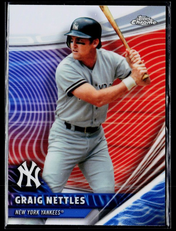 2026 Topps Chrome #RVA-10 Graig Nettles Chrome Rivals Away