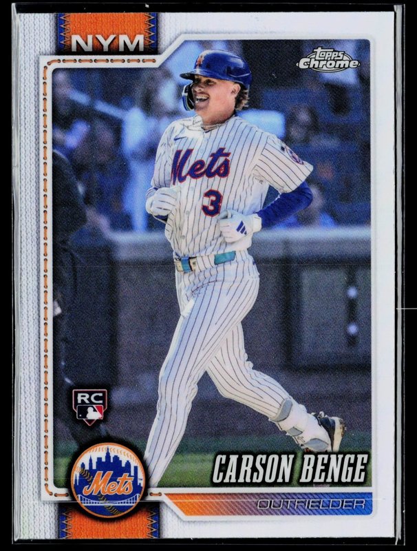 2026 Topps Chrome #87 Carson Benge Refractors