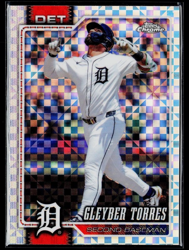 2026 Topps Chrome #35 Gleyber Torres X-Fractors