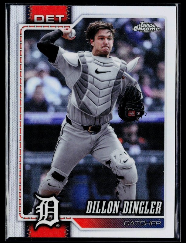 2026 Topps Chrome #18 Dillon Dingler Refractors
