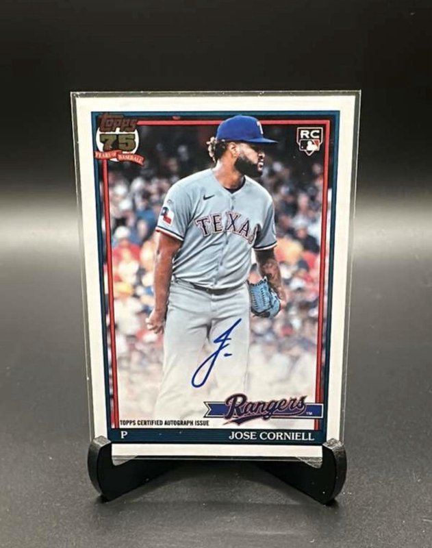 Jose Corniell Rookie 2026 Topps Series 2 1991 Base Autograph Rangers #91B2-CO