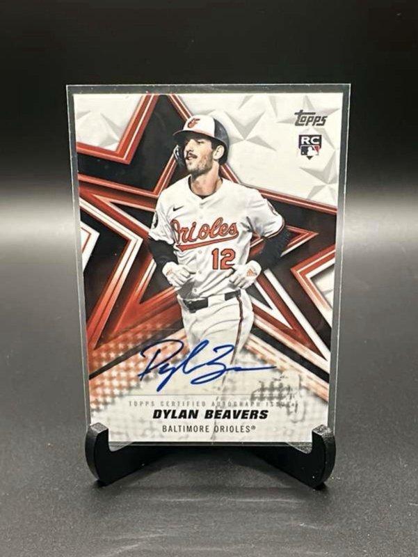 2026 Topps Series - Dylan Beavers #BSA2-DBE Rookie Auto Baltimore Orioles